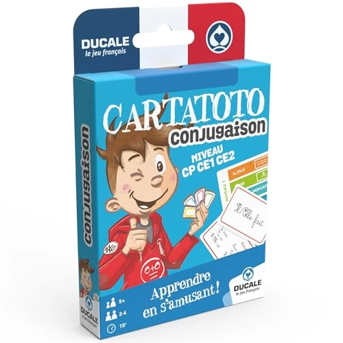 Cartatoto Conjugation - 5 years and up 110 pieces