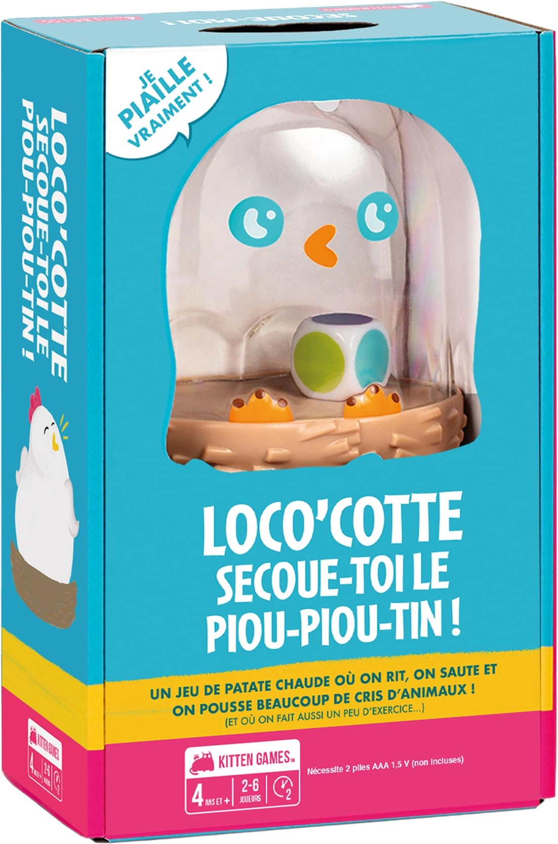 Asmodee Exploding Kittens: Loco'Cotte (French)