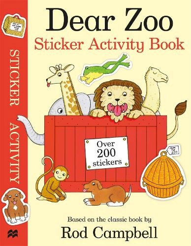 Pan Macmillan Dear Zoo Activity Sticker Book 200 pcs