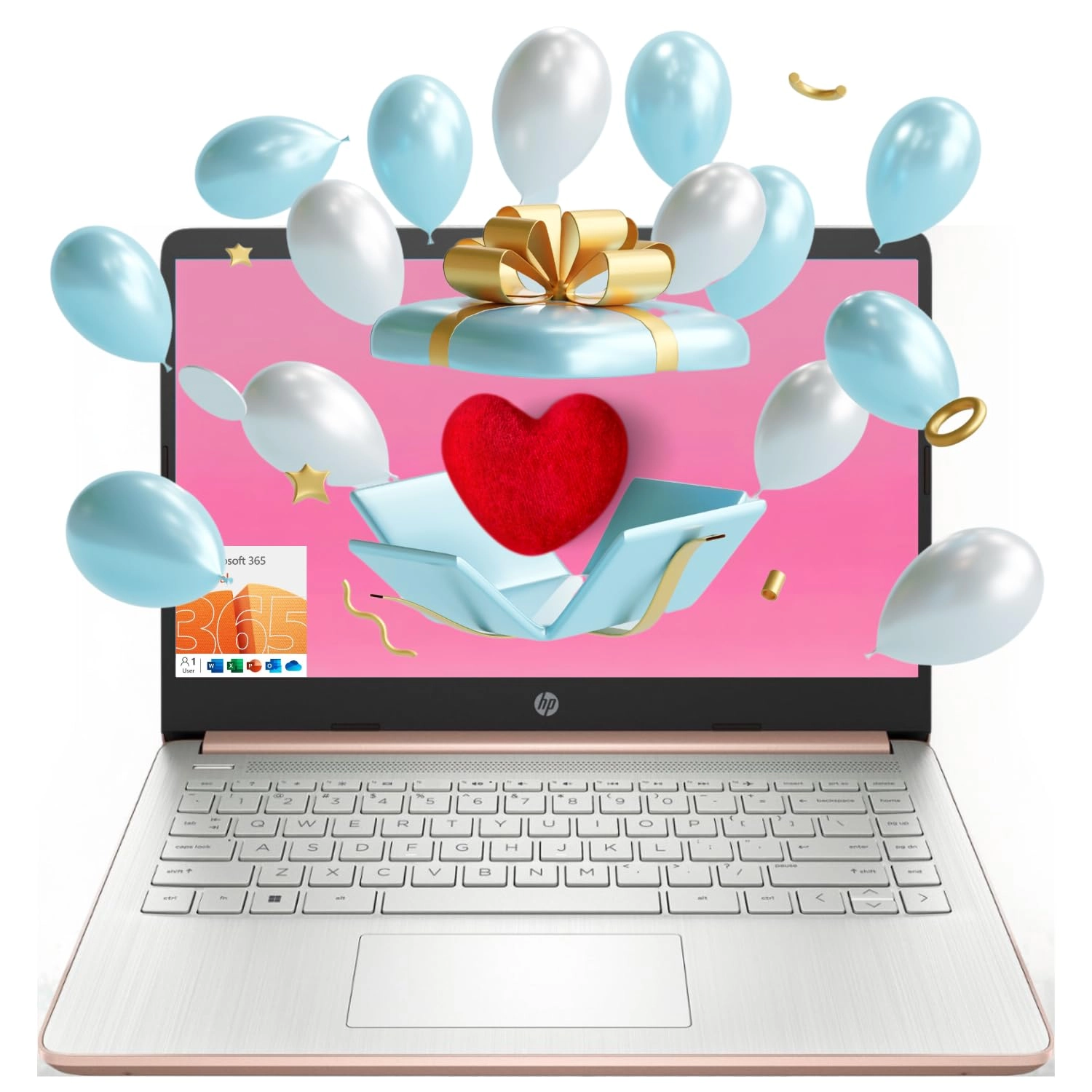 HP Stream 14 - 14'' Celeron 4GB 64GB SSD