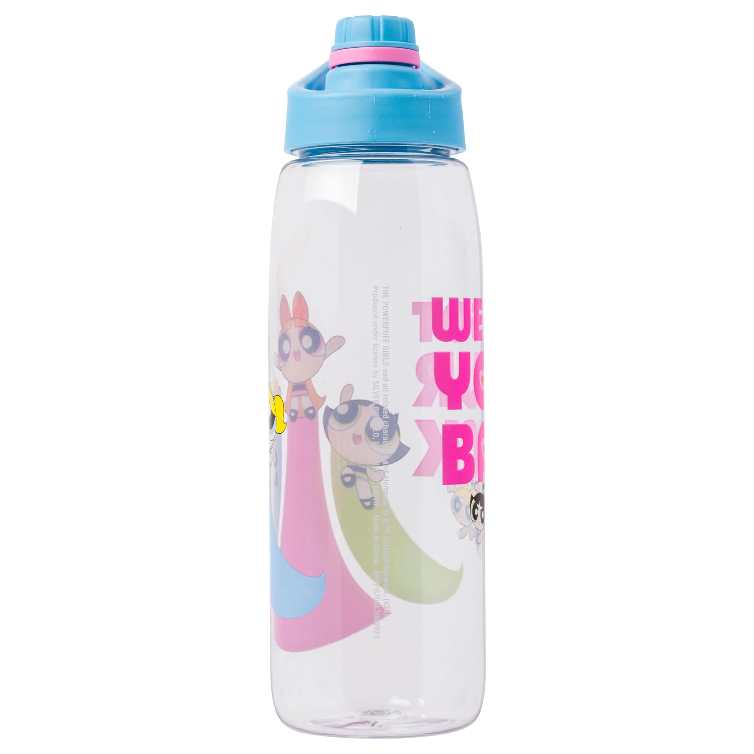 The Powerpuff Girls Water Bottle - Screw-On Lid