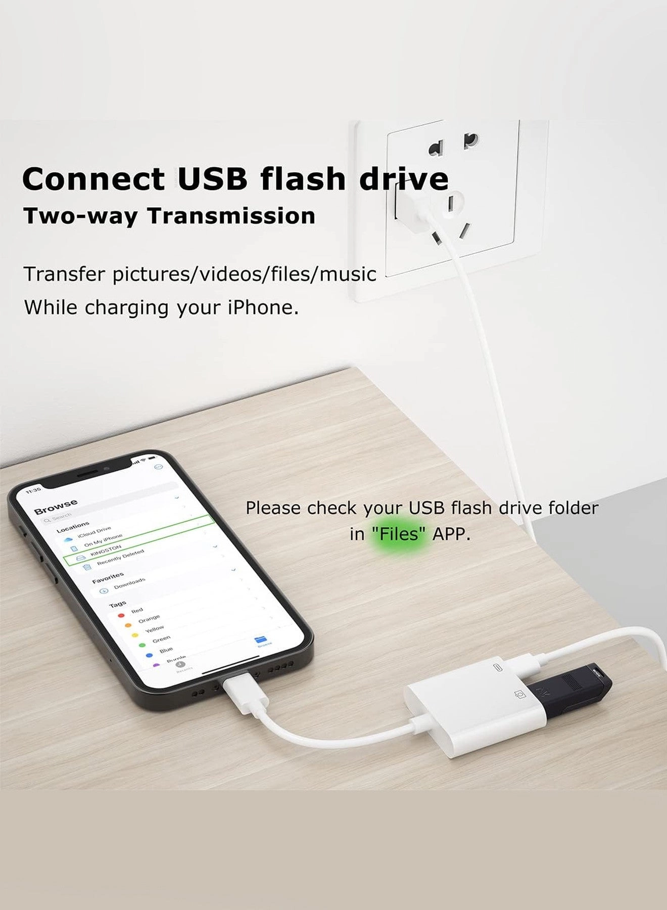 Charge Cable USB-C to USB-A