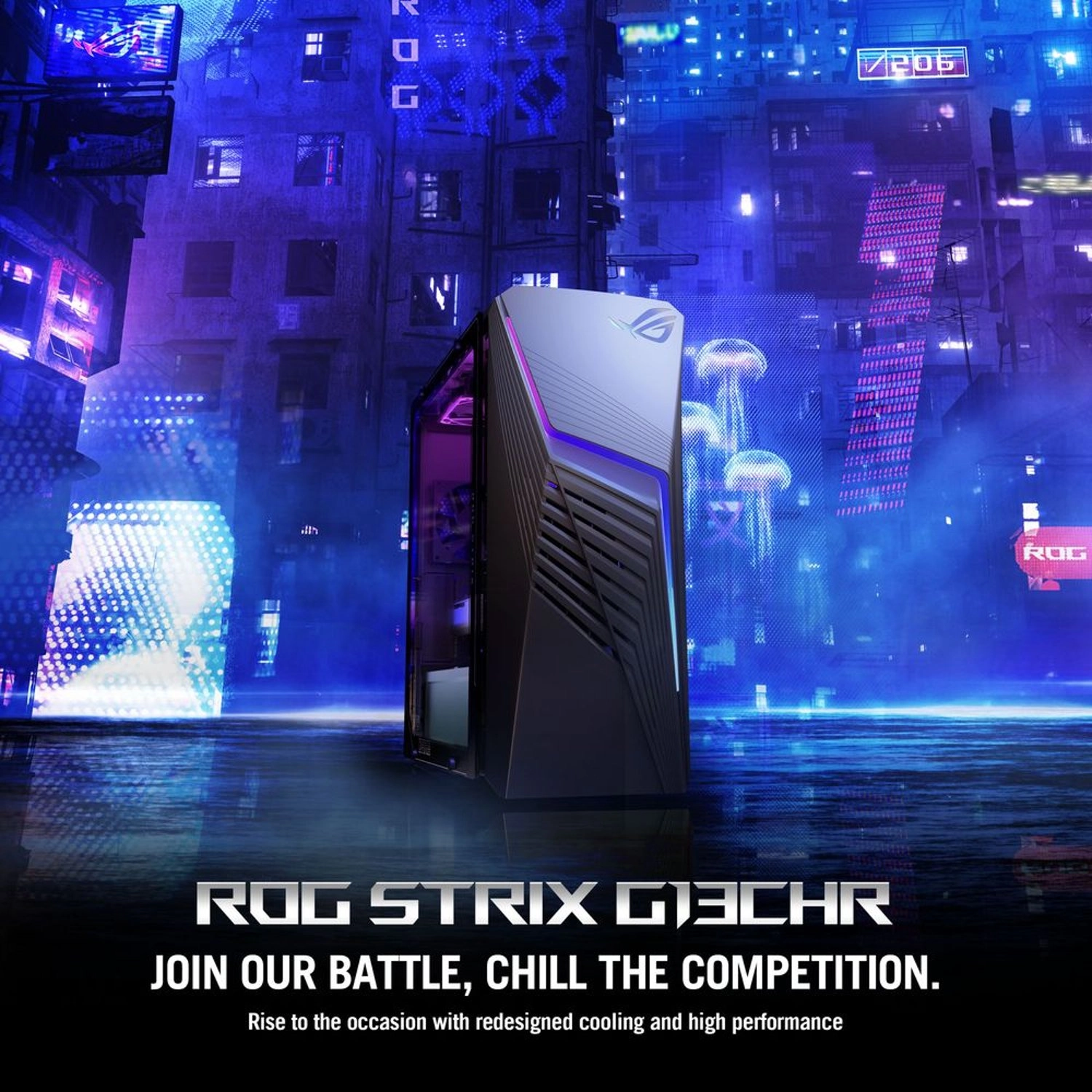 Tower 2024 Desktop PC G13CHR-51440F047W Intel Core i5-14400F 16GB NVIDIA GeForce RTX 3050 1TB