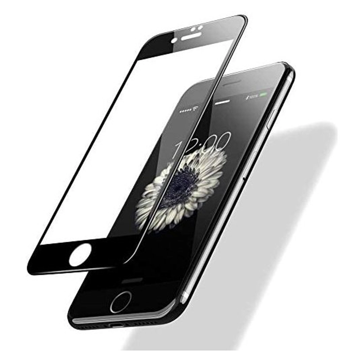 Clear Tempered Glass Screen Protector + Back Protector for iPhone SE and iPhone 8