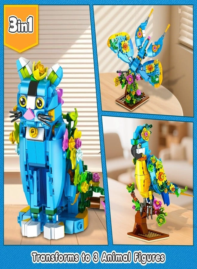 Flower Cat Building Set - 412 pcs