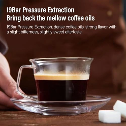 Portable Coffee Maker - 100ml capsules and grounds