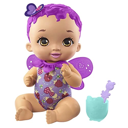 My Garden Baby Butterfly Doll - 30-cm / 12-in Raspberry-Scented Color-Change Accessories