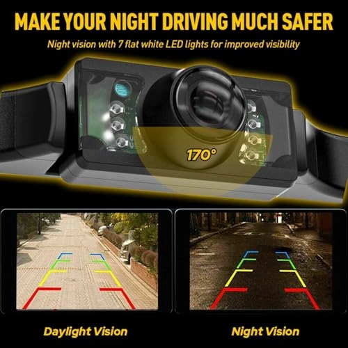 Car Rear View Backup Camera - Night Vision 720P