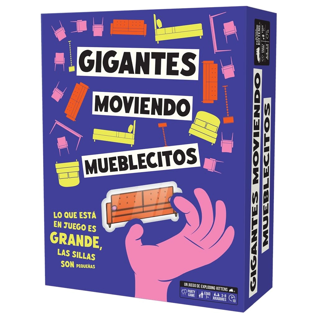 Exploding Kittens Gigantes Move Furniture (Spanish)