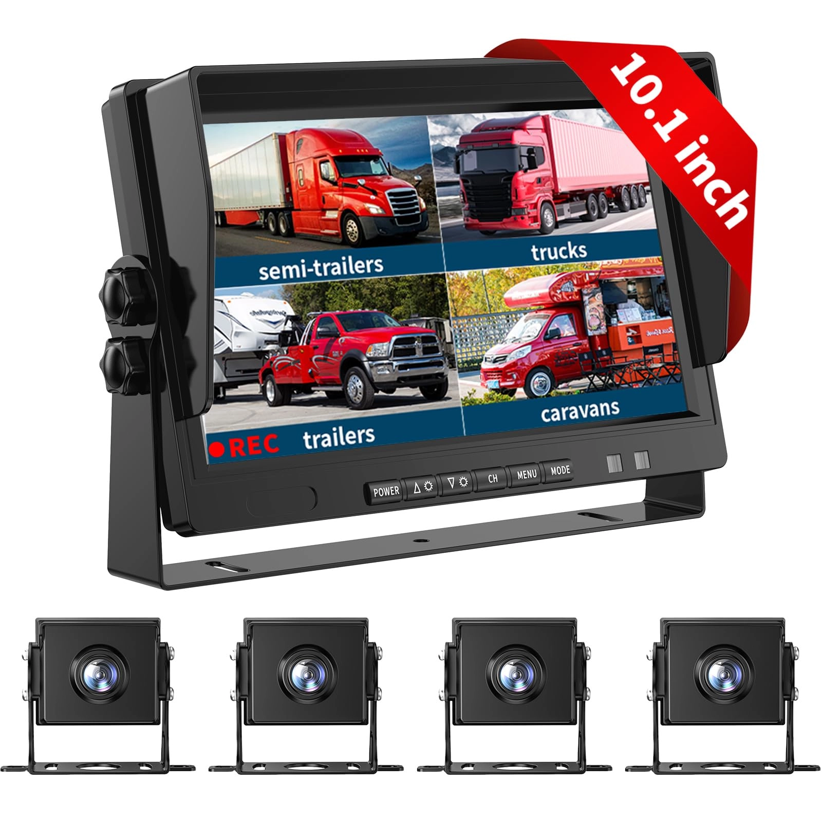 EKYLIN AHD Truck Camera System - Night Vision Wired 1080P