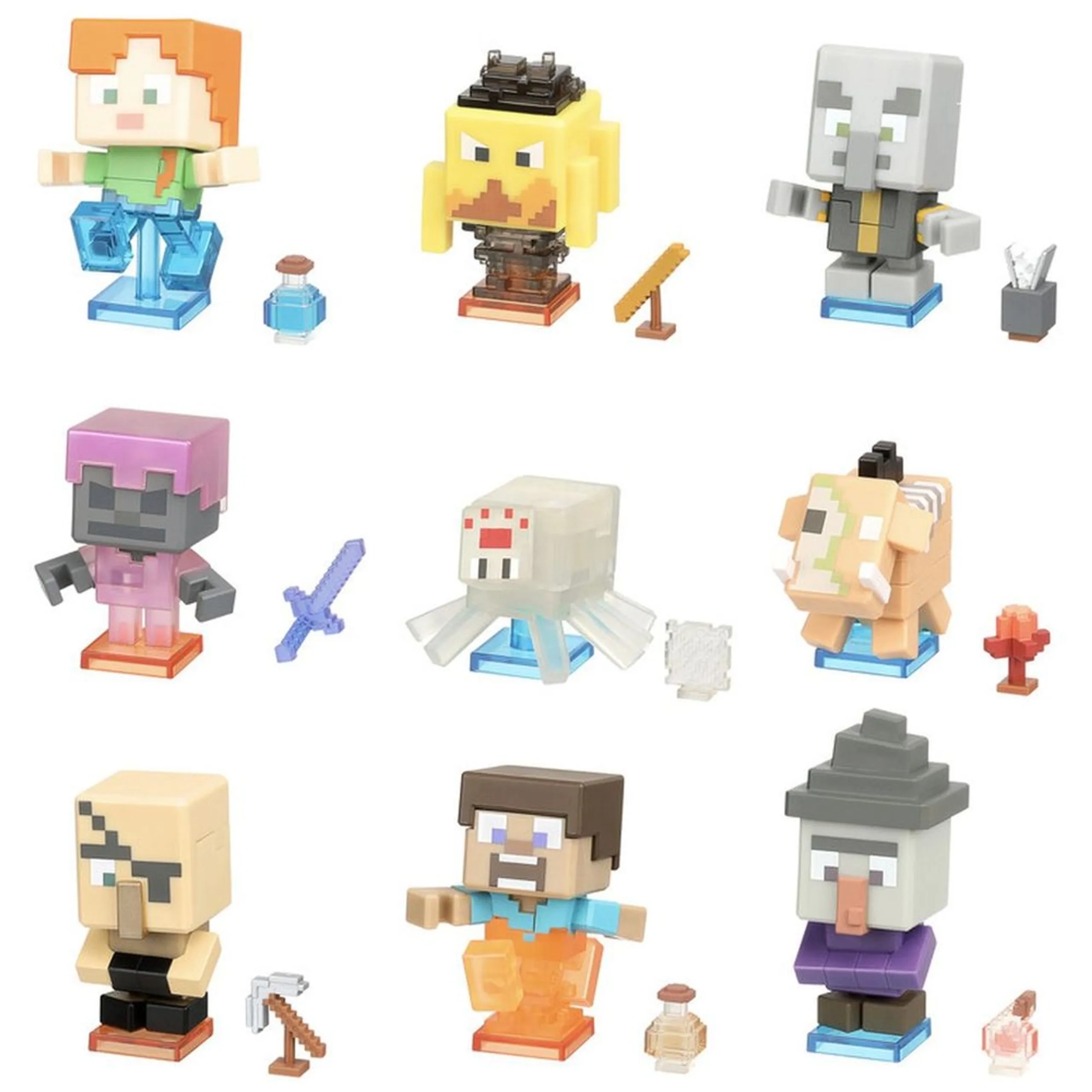 TREASURE X MINECRAFT S4 The Nether Figure - Suitable for 5 years and above 9 piece(s)
