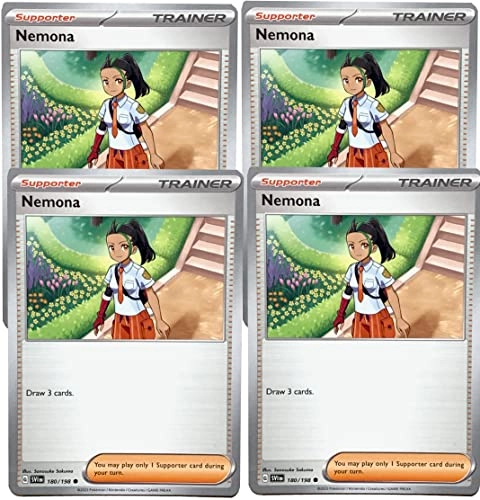 Nemona 180/198 - Scarlet & Violet - Trainer 4pcs