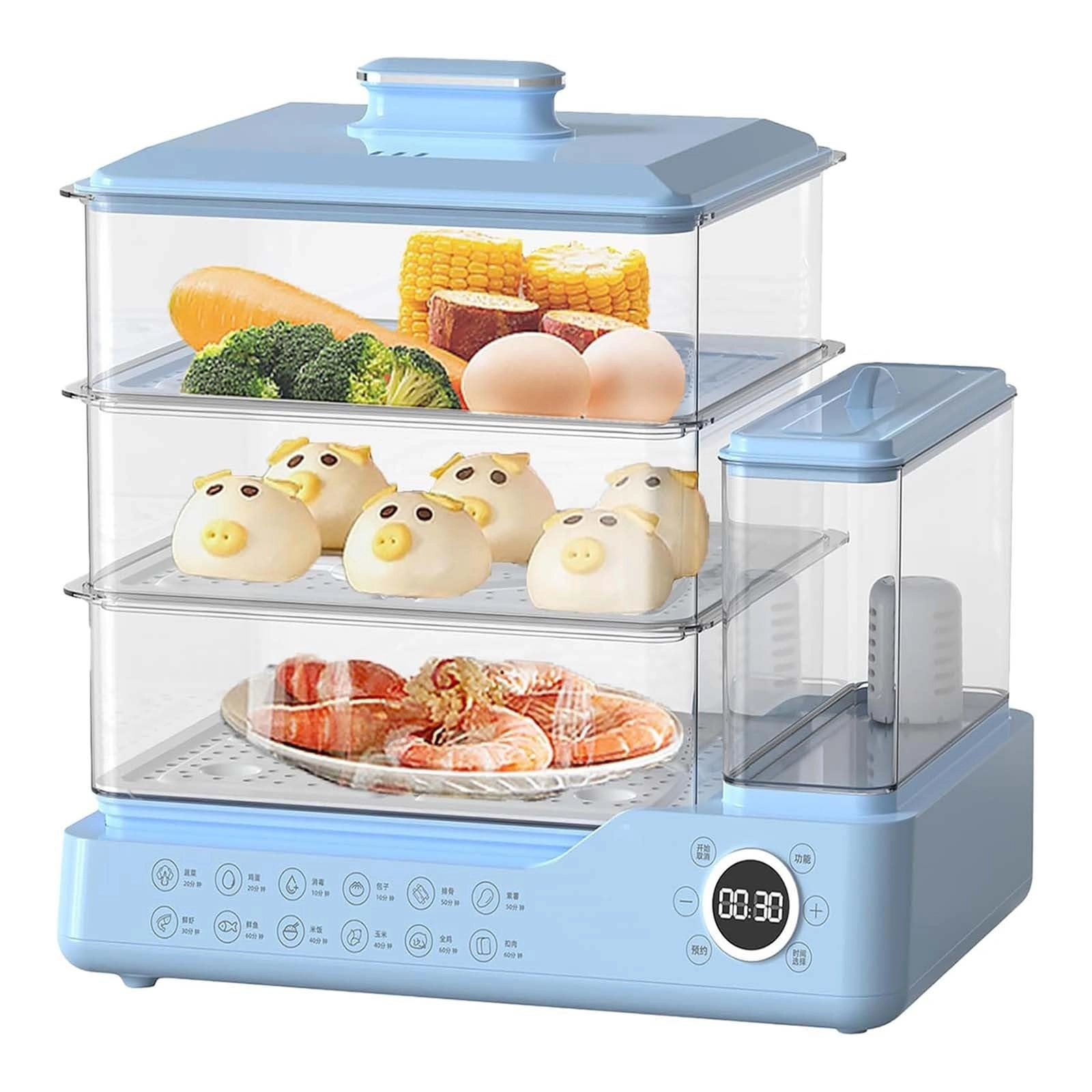 EGRXLYKTV Food Steamer - 24L