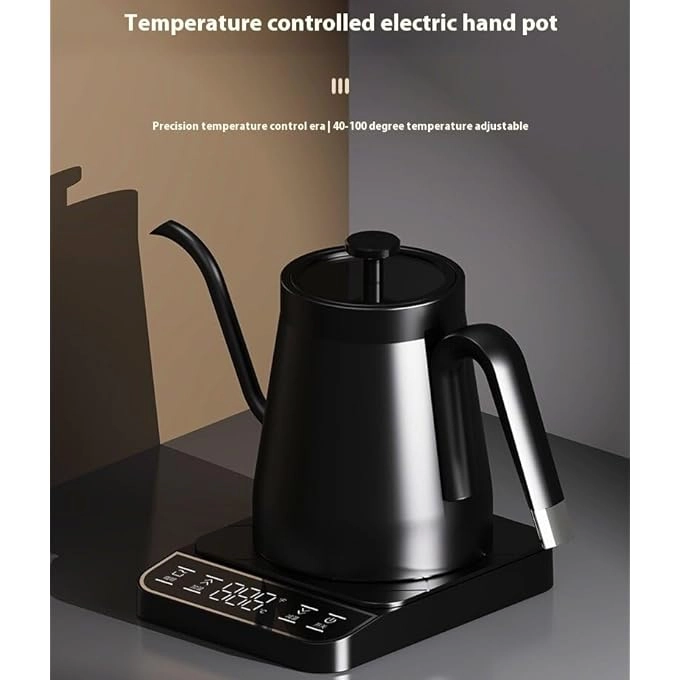 Gooseneck Temperature Control Electric Kettle