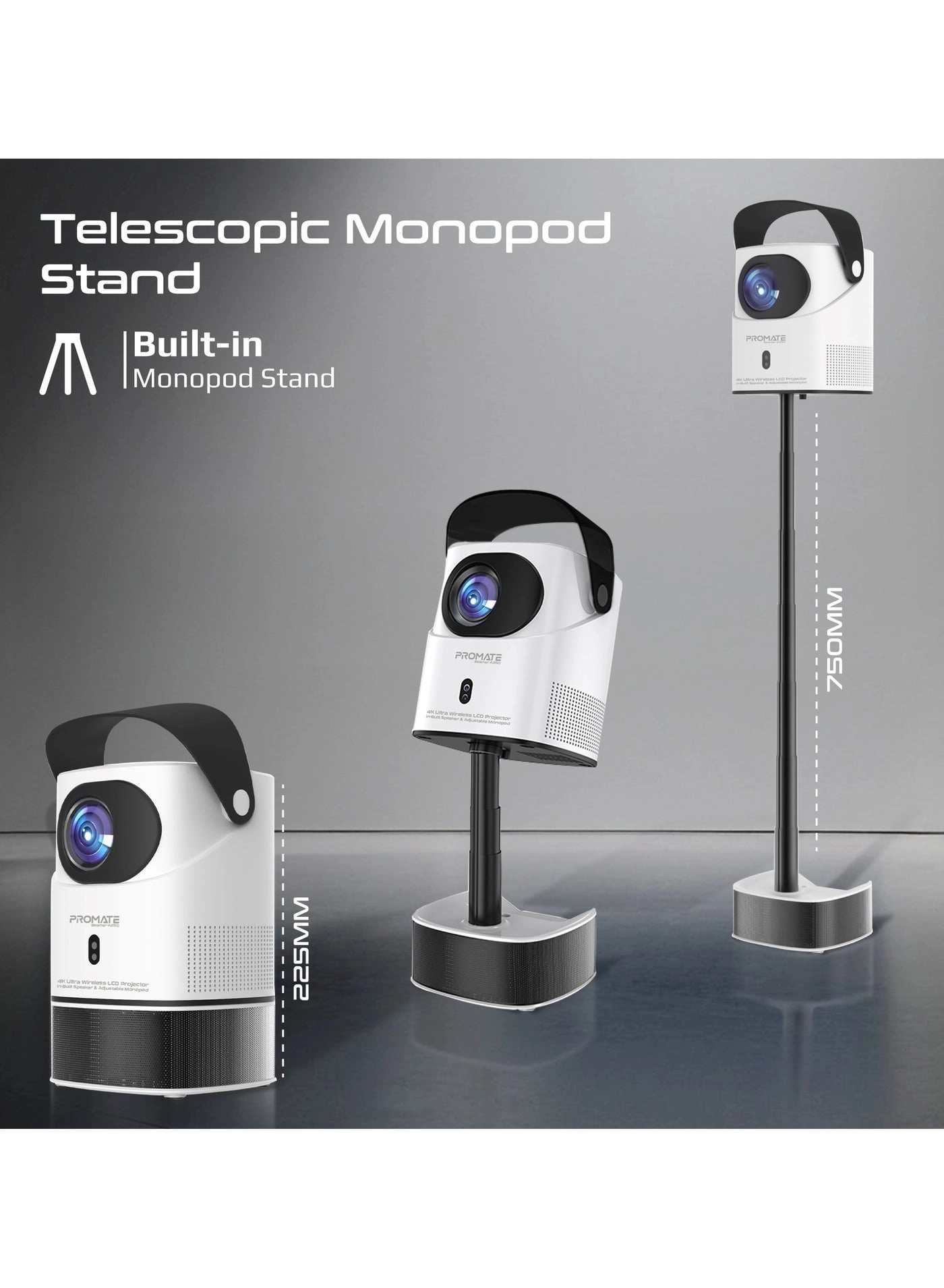 Beamer-A250 250 ANSI Brightness 1080p