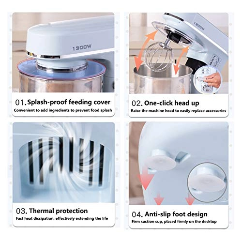 Stand Mixer - 6.5L 1300W