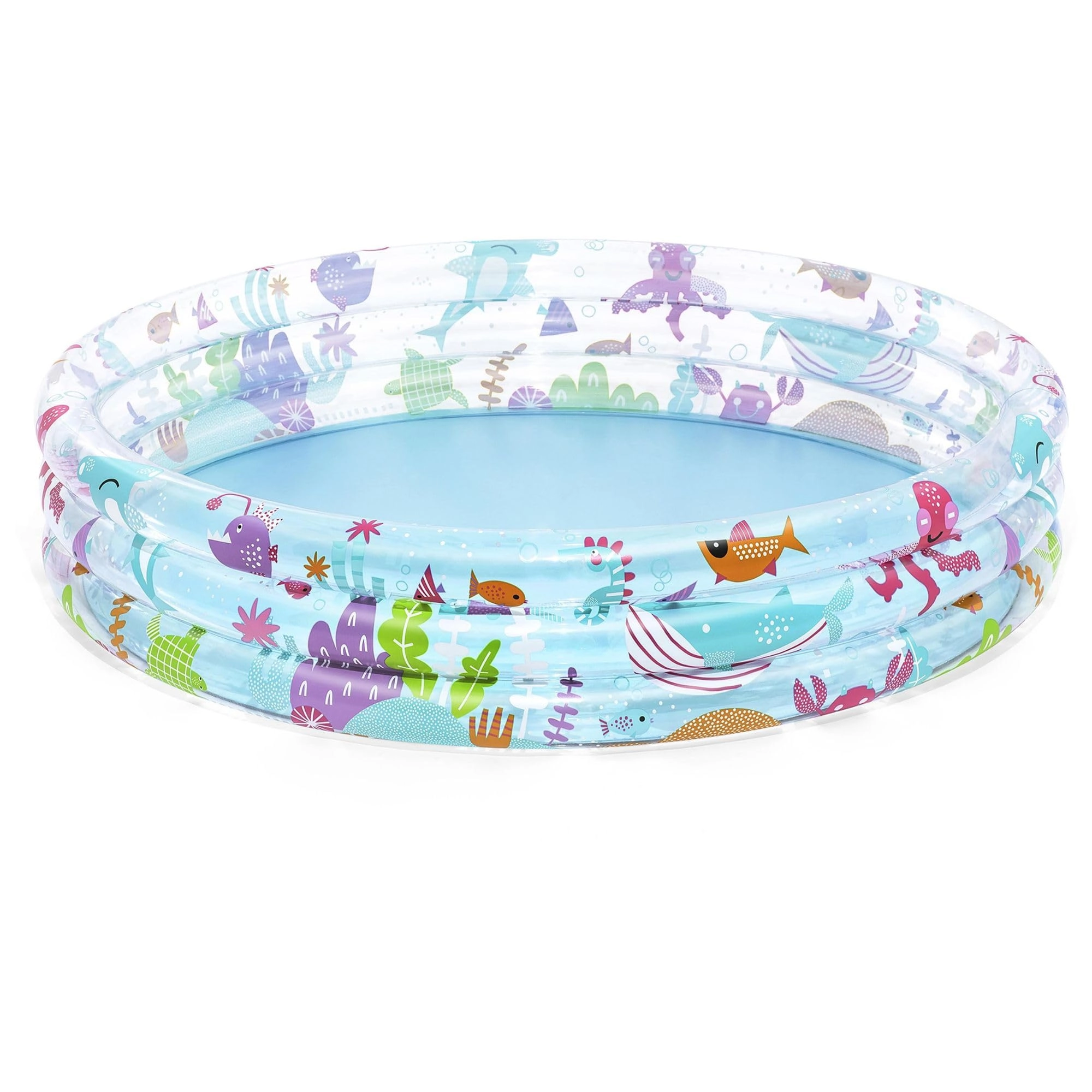 Bestway 3-Ring Summer Colors Paddling Pool - 1.52 m 317 L