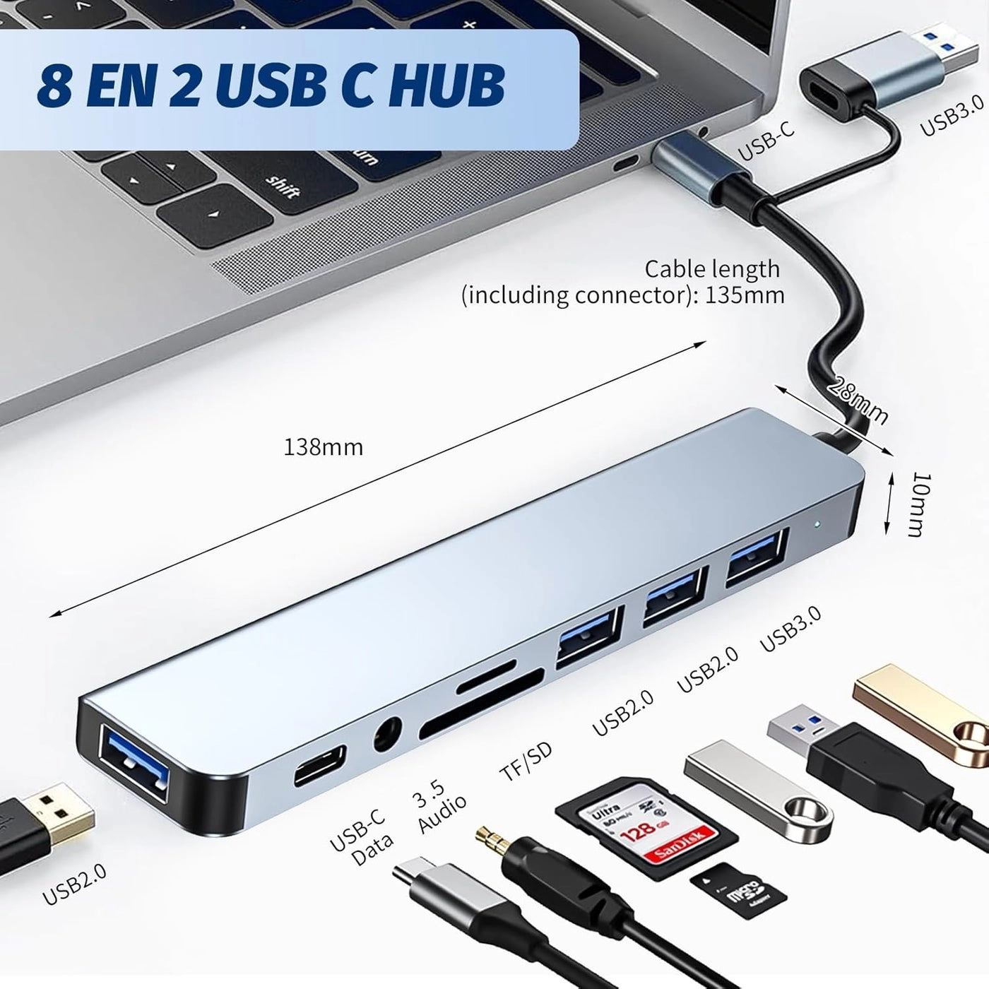 USB C Multiport Hub
