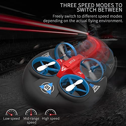 H101 - 3 In 1 Sea Land and Air 360° Rolling Waterproof RC Drone
