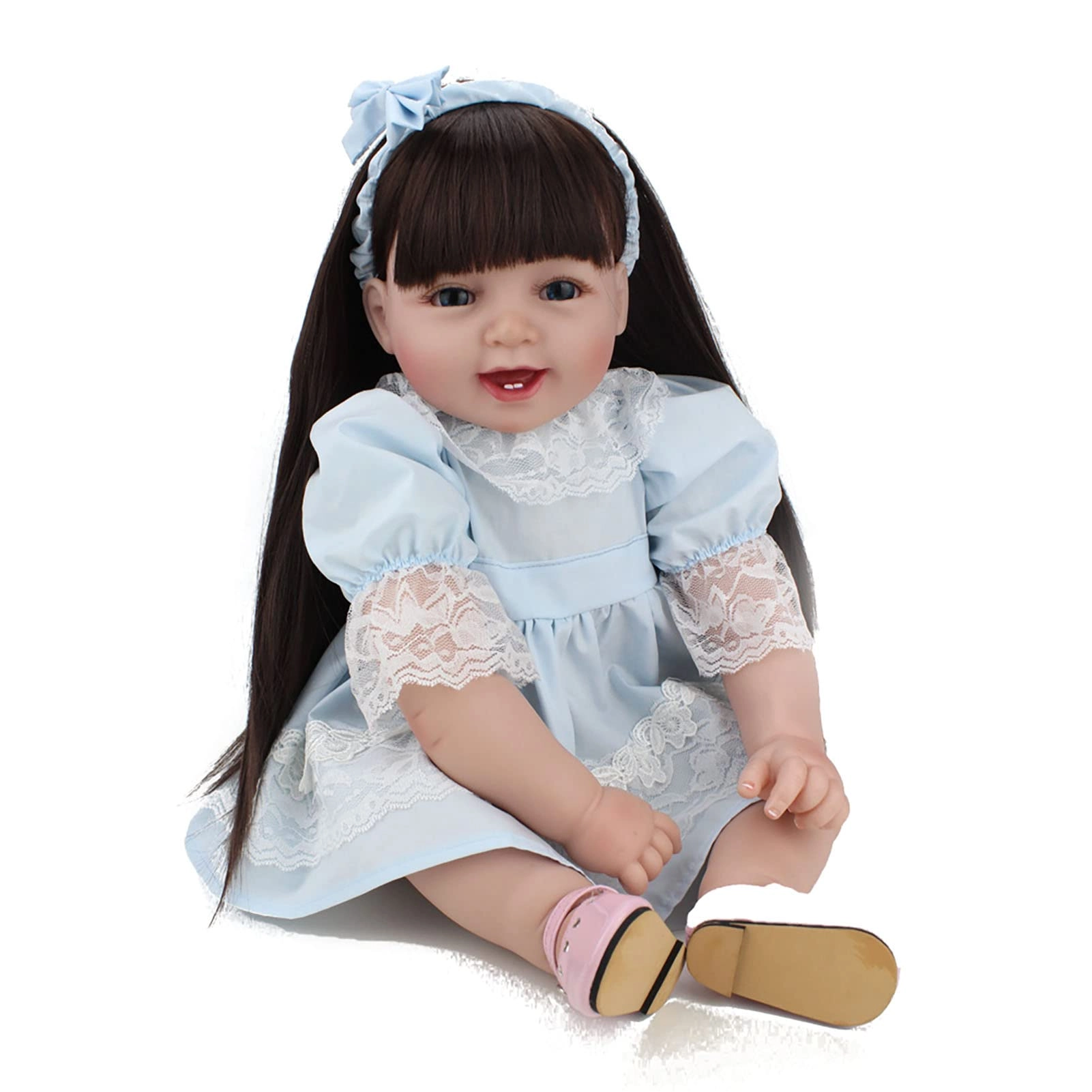 Reborn Baby Doll - 55cm 22" Vinyl Cotton Body