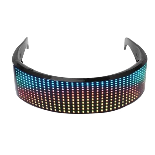 LED Glasses - Bluetooth Customizable RGB