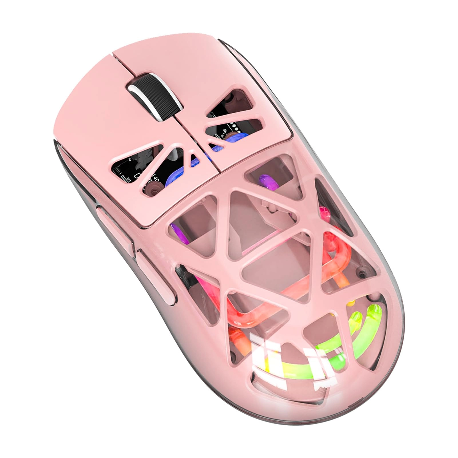 Transparent Wireless Dual-Mode Mouse - BT5.0 2.4G