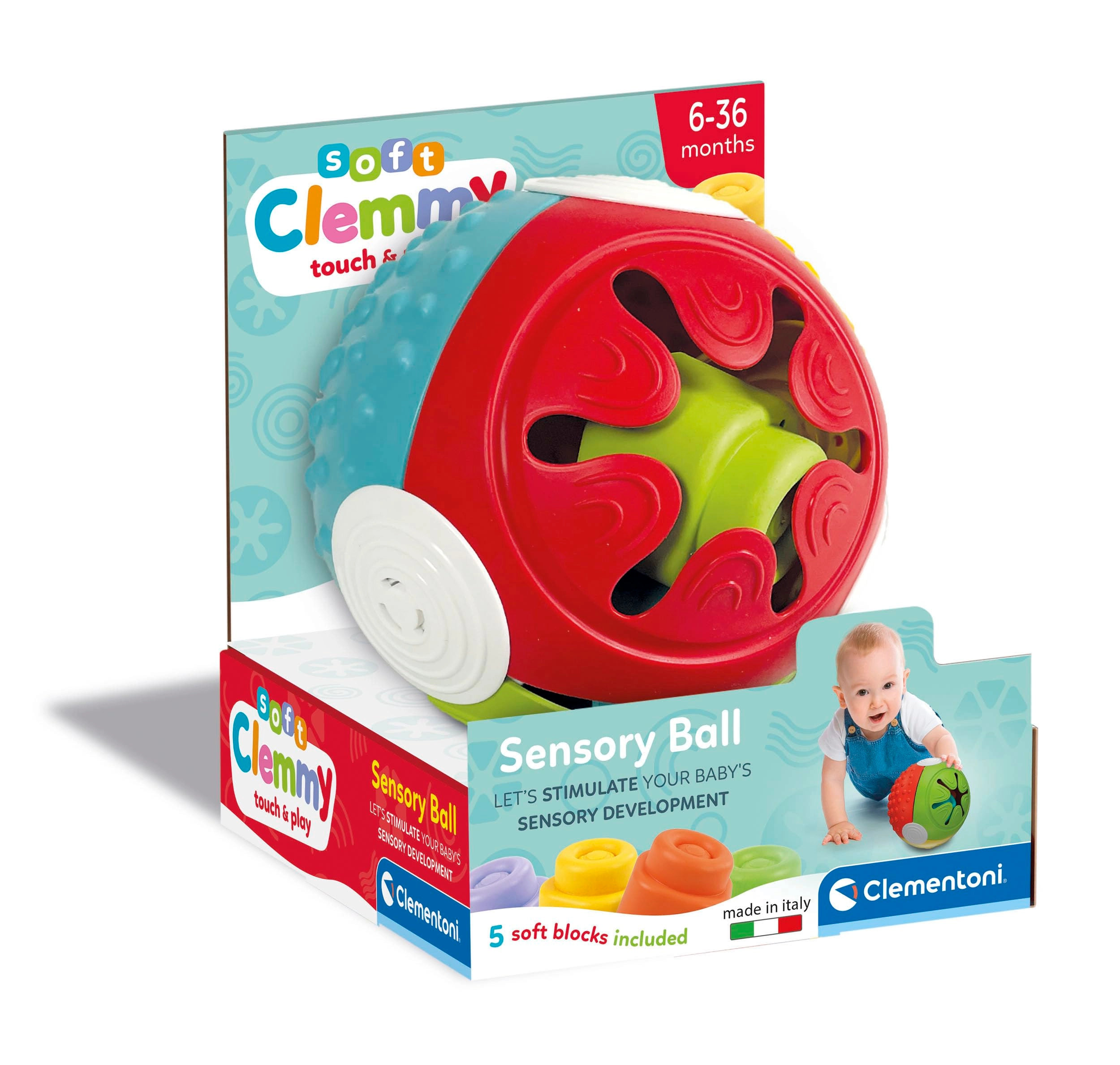 Clementoni Touch & Play Ball - 6 months - 3 years
