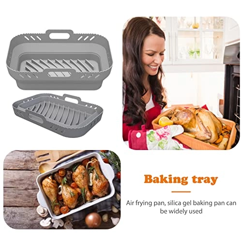 Silicone Air Fryer Tray - 2 piece(s)