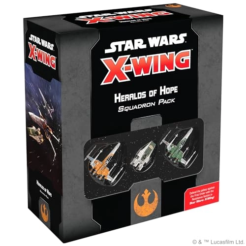 Atomic Mass Games Star Wars XWing 2nd Edition: Heralds of Hope SQUADRON PACK - Miniatures Game