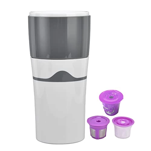 Portable Drip Coffee Maker - 450ml K Cup Capsules