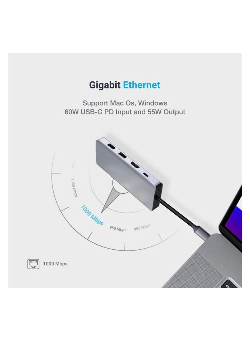 11 in 1 USB-C Hub