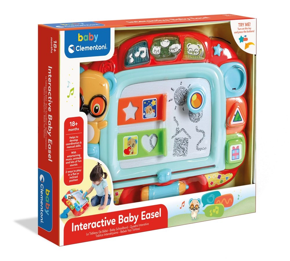 Clementoni Interactive Baby Easel - 1+