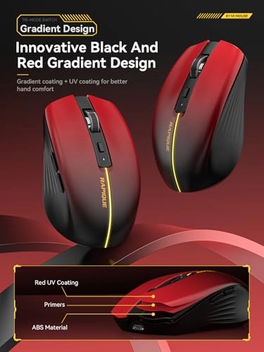 Tri-Mode Rechargeable Mouse - Wireless