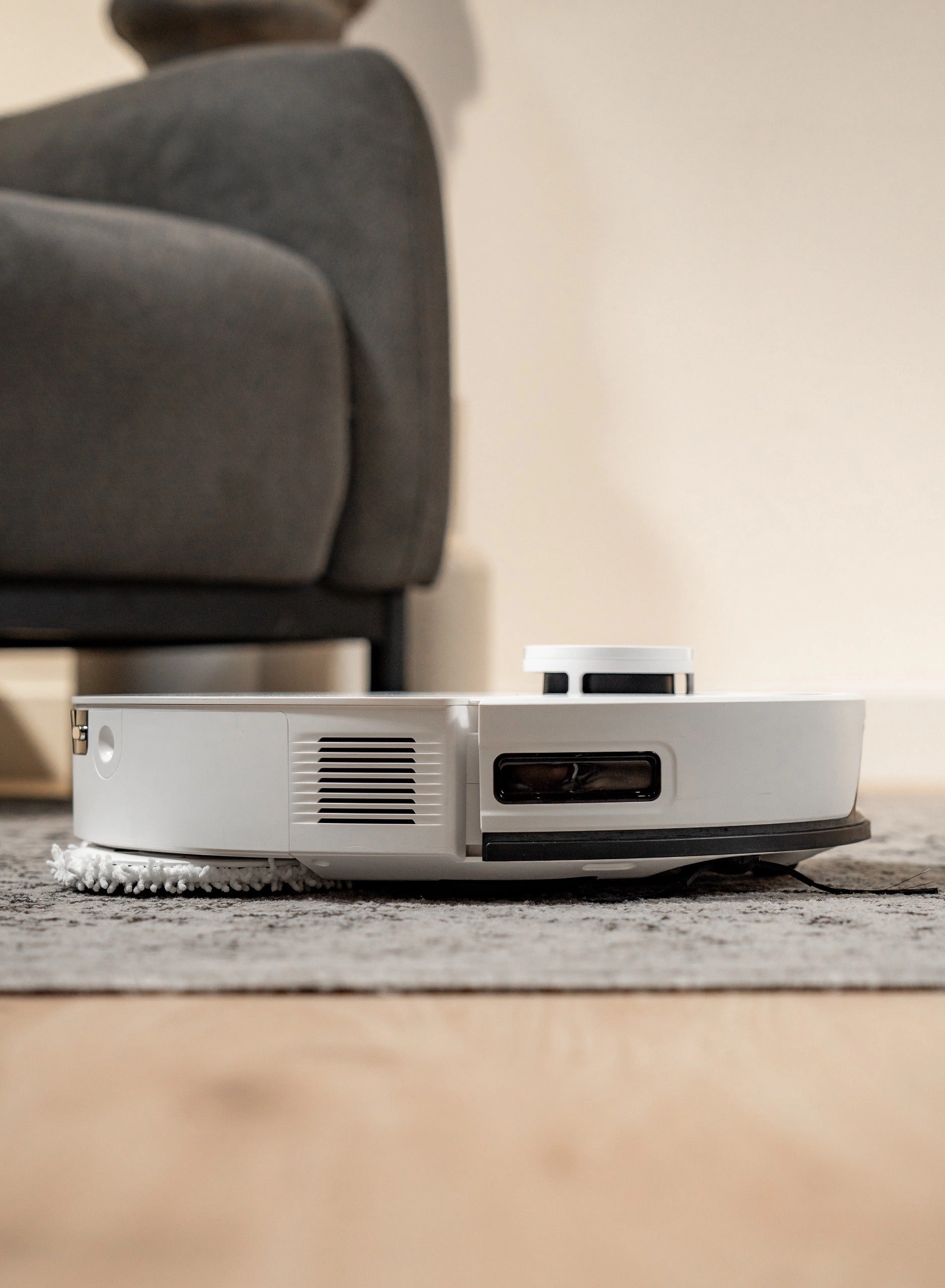 WIFI IQ Home Robot Vacuum Cleaner - With Mop, Self-Cleaning Station