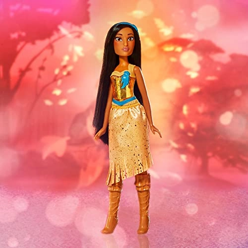 Pocahontas Fashion Doll - Long Black Hair Royal Shimmer Ages 3+
