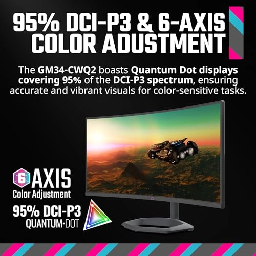 GM34-CWQ2 - CMI-GM34-CWQ2-US 34 Inches 3440x1440