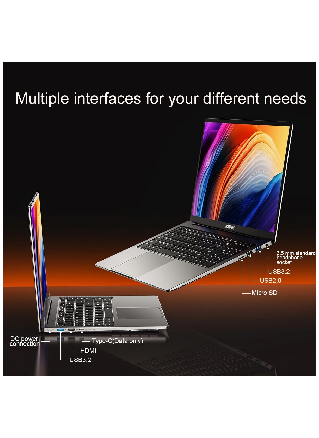 AX16 - 16'' N97 16GB SODIMM 512GB SSD