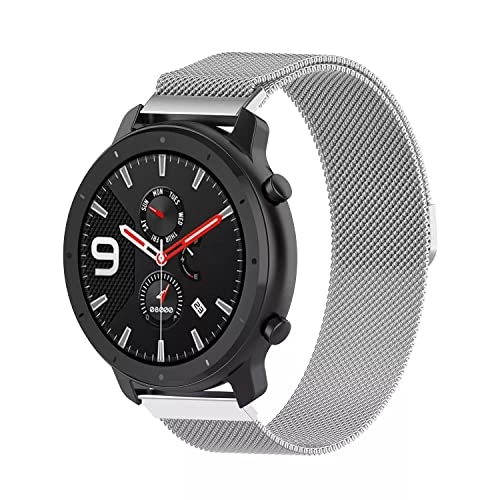 Magnetic Loop Watch Strap - Compatible for Amazfit Gts 4 Mini Metal