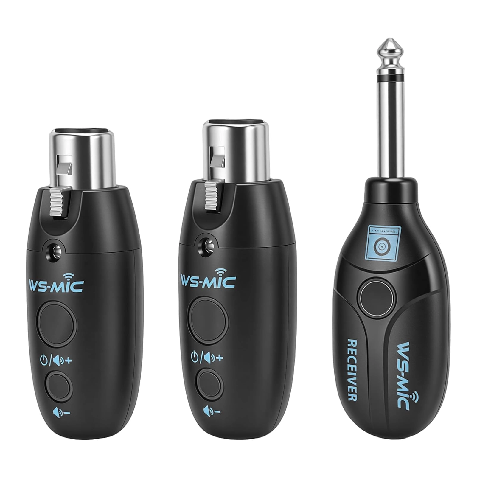 2.4G Wireless Rechargeable Microphone - 1 for 1 2.4G