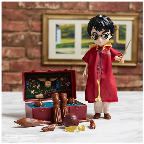 Harry Potter Quidditch Doll - 8-inch 11 Pieces Ages 6+ Gift Set