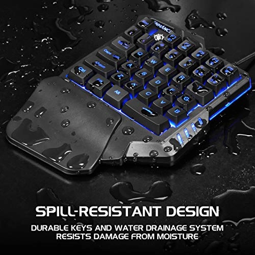One Handed Keyboard Mini Gaming Keypad - Wired