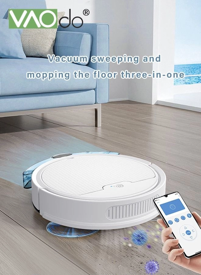 Robot Vacuum - With Mop Lidar Navigation