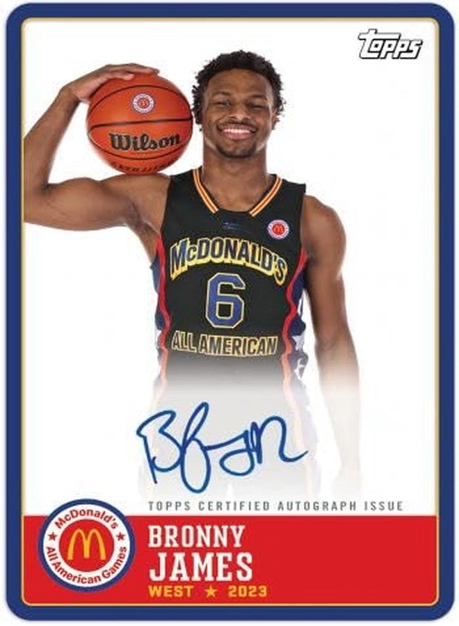 Chrome McDonalds All-American Basketball