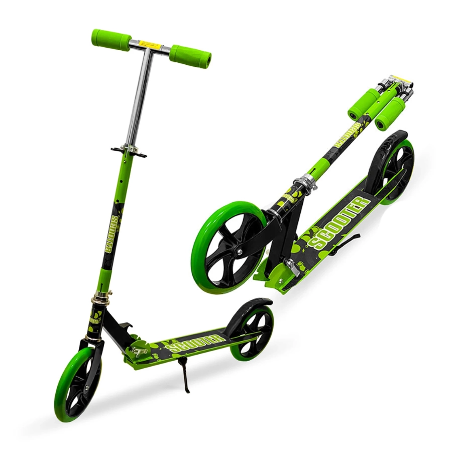 Narrow Plate 2-Wheel Kick Scooter – 200mm Foldable