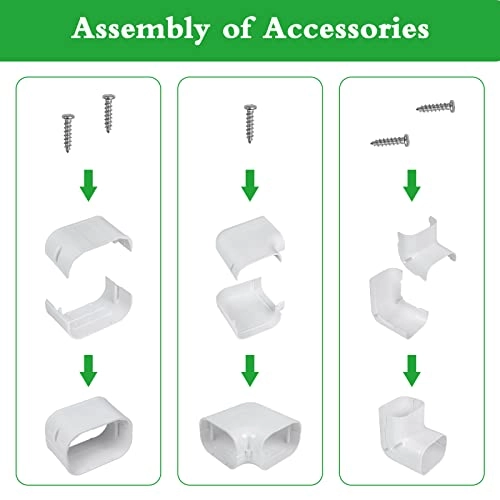 Line Set Cover - Ductless Mini Split Air Conditioners