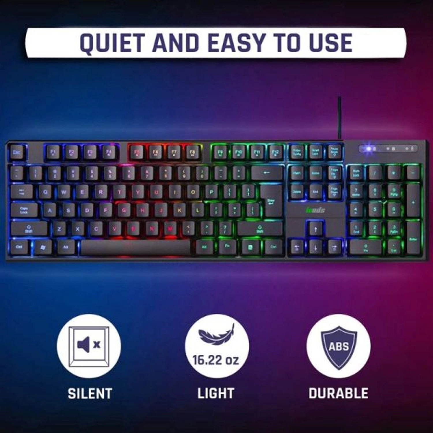 Backlight Gaming Keyboard & Mouse Combo - Wired