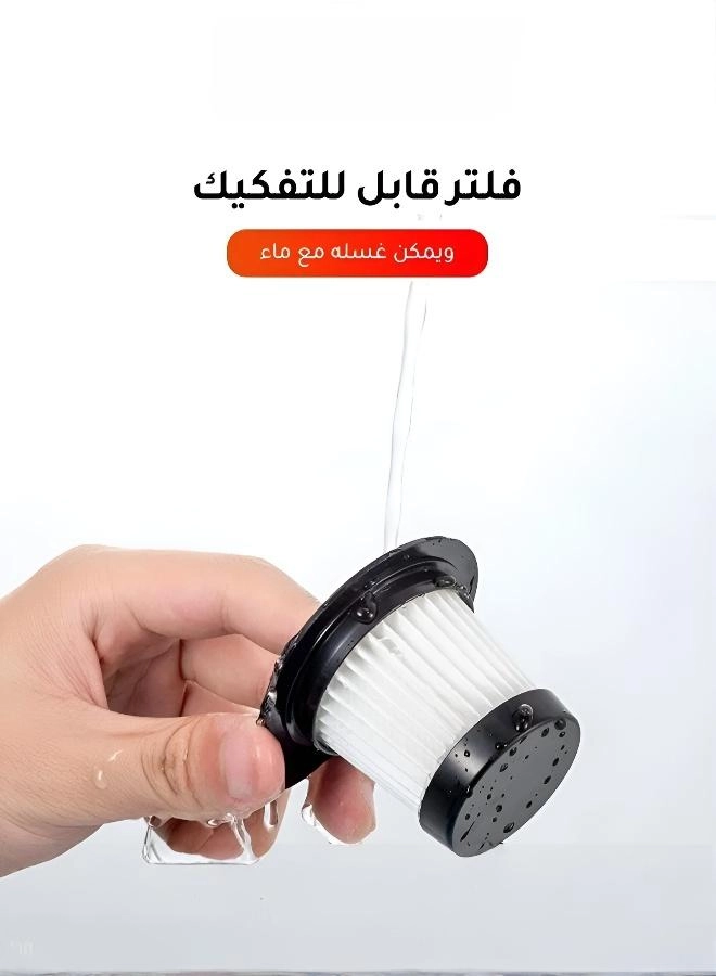 Cordless Vacuum Cleaner - Automatic Dust Mopping Portable Handheld