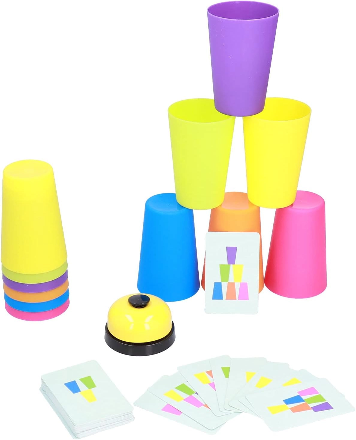 Stacking Cups - 3 + years old 6 pieces