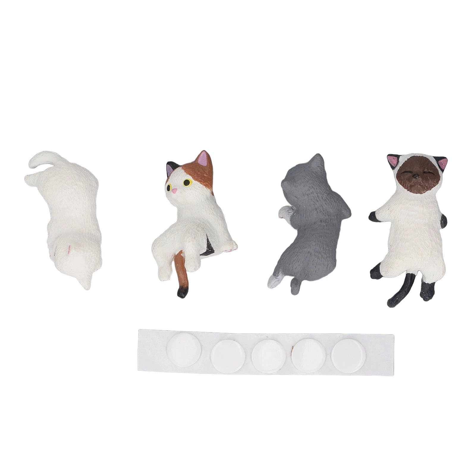 NOENNULL Car Dashboard Decor - 4Pcs Resin Mini