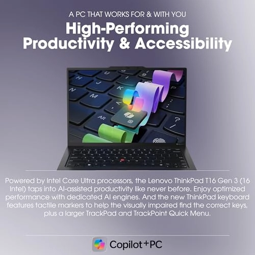 ThinkPad T16 Gen 3 21MNS0ML00 - 16'' Core Ultra 5 125U 16GB DDR5 512GB SSD